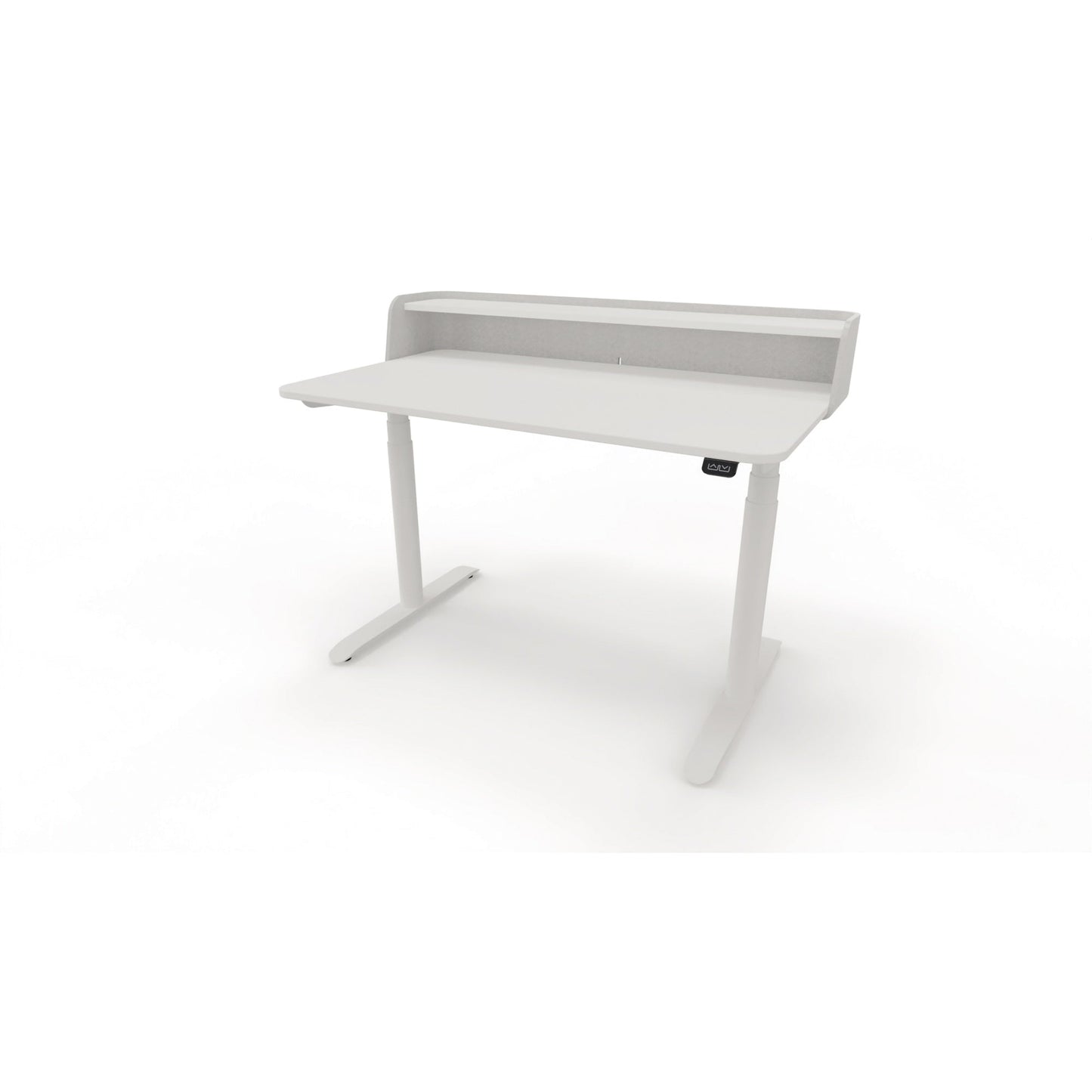 Schreibtisch se:desk home Maße: 1.200 x 650-1.280 x 700 mm (B x H x T) Holz weiß