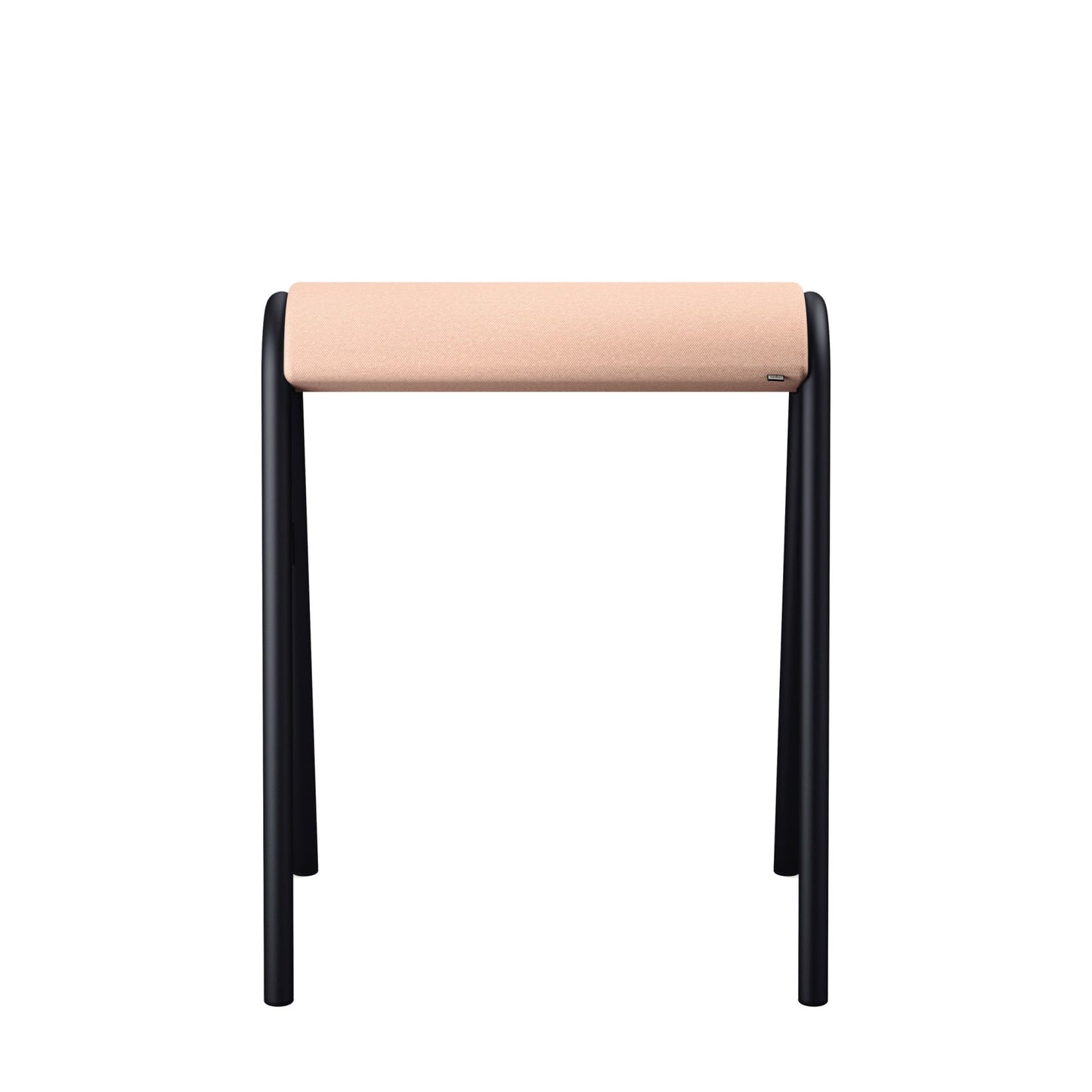 Sitz-Steh-Hocker se:lab hopper 51cm 100 % Polyester lachs
