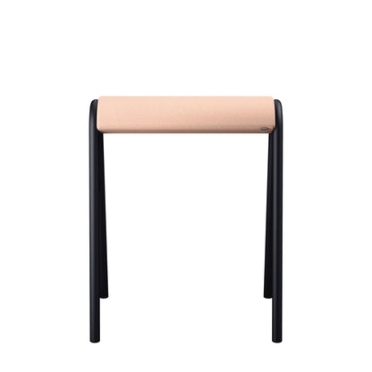 Sitz-Steh-Hocker se:lab hopper 51cm 100 % Polyester lachs