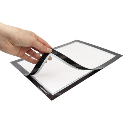 magnetoplan® Magnetrahmen magnetofix DIN A5 Polypropylen schwarz 2 St./Pack.