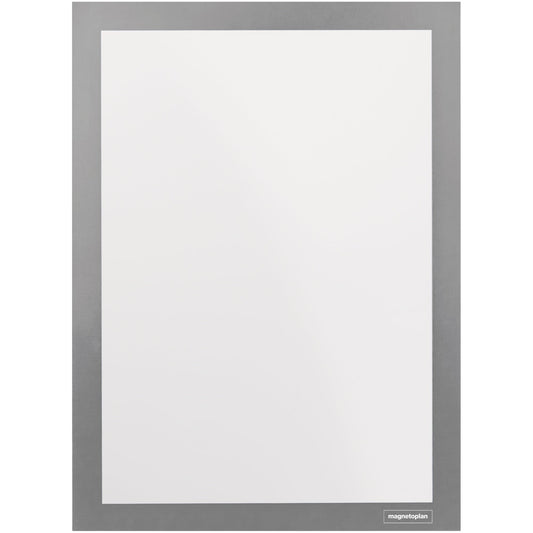 magnetoplan® Magnetrahmen magnetofix DIN A4 Polypropylen grau 2 St./Pack.