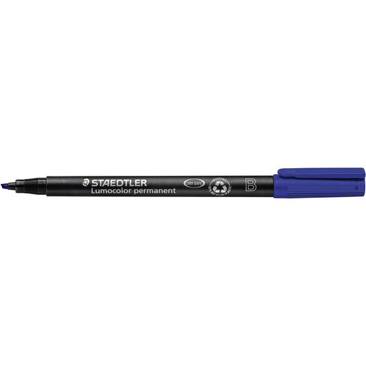 STAEDTLER® Folienstift Lumocolor® permanent 314 1-2,5mm blau nicht dokumentenecht