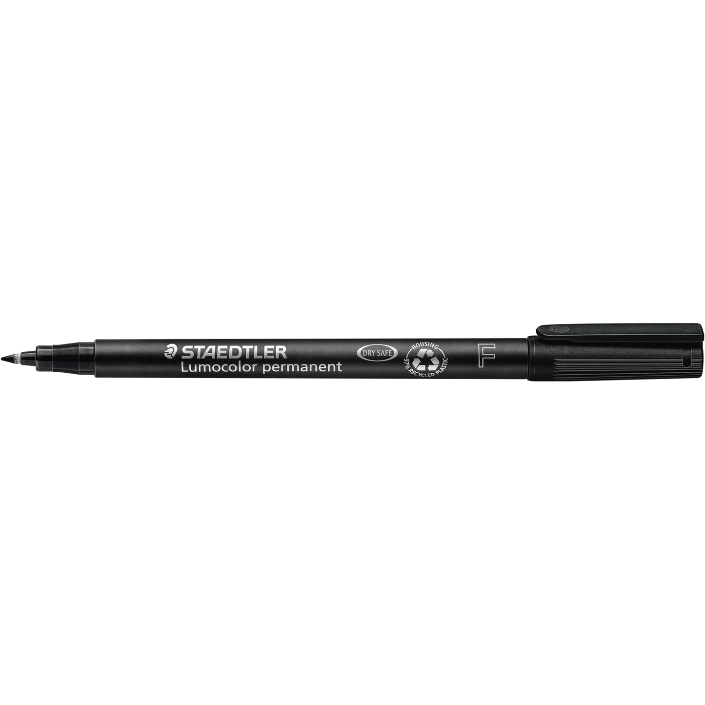 STAEDTLER® Folienstift Lumocolor® permanent 318 0,6mm schwarz nicht dokumentenecht 4 St./Pack.