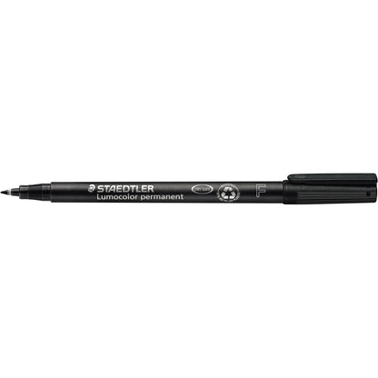 STAEDTLER® Folienstift Lumocolor® permanent 318 0,6mm schwarz nicht dokumentenecht 4 St./Pack.
