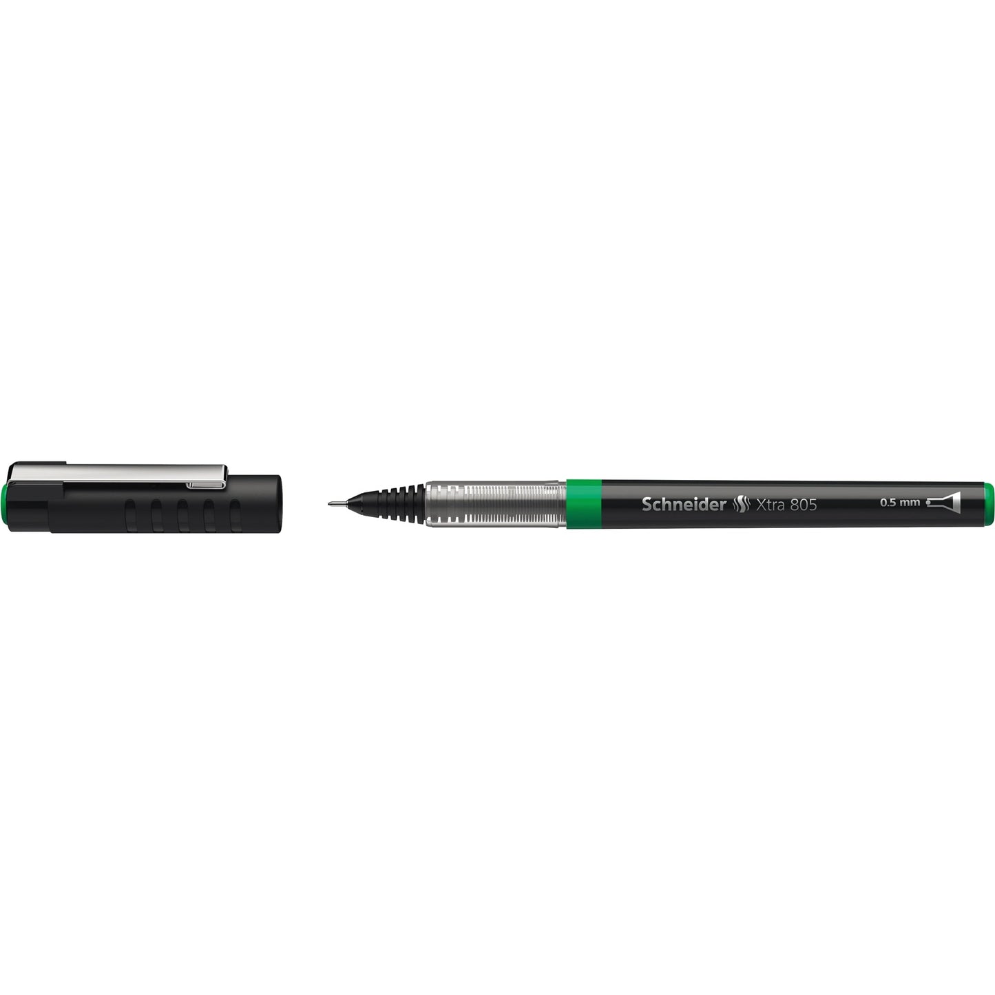Schneider Tintenroller Xtra 805 0,5mm grün Nadelspitze nicht dokumentenecht