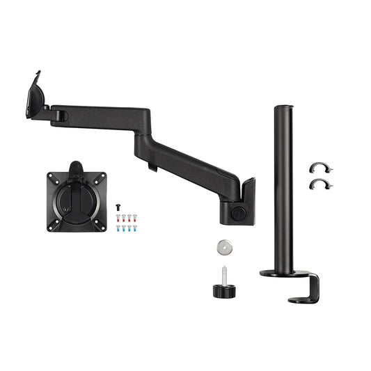 Lima Monitorschwenkarm 6,5kg Aluminium/Zink/Stahl/Kunststoff/Gummi, 100 % recycelbar schwarz