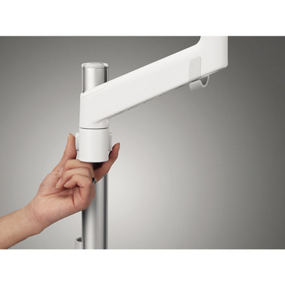 Lima Monitorschwenkarm 6,5kg Aluminium/Zink/Stahl/Kunststoff/Gummi, 100 % recycelbar weiß