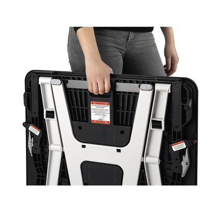 Monto Sitz-Steharbeitplatz MON/001/B01/S 65x2,6-43,6x57,2cm sw