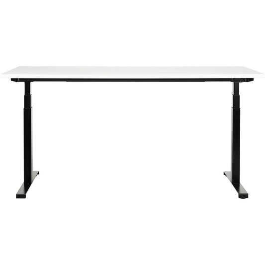 BakkerElkhuizen Schreibtisch WORK & MOVE Maße: 1.600 x 650-1.260 x 800 mm (B x H x T) Spanplatte weiß