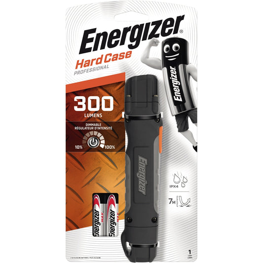 Energizer® Taschenlampe Hard Case Professional 115m 300lm LED ABS Kunststoff/Stahl/Gummi