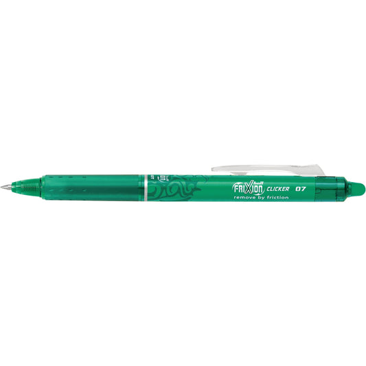 PILOT Tintenroller FriXion Clicker 0,4mm grün Rundspitze nicht dokumentenecht