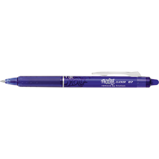 PILOT Tintenroller FriXion Clicker 0,4mm blau Rundspitze nicht dokumentenecht