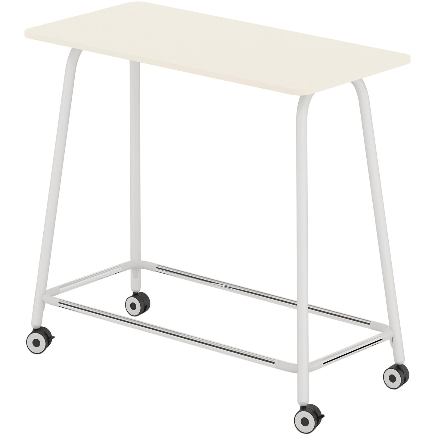 Stehtisch se:lab high desk agile 1.200 x 1.050 x 600 mm (B x H x T) Holz weiß