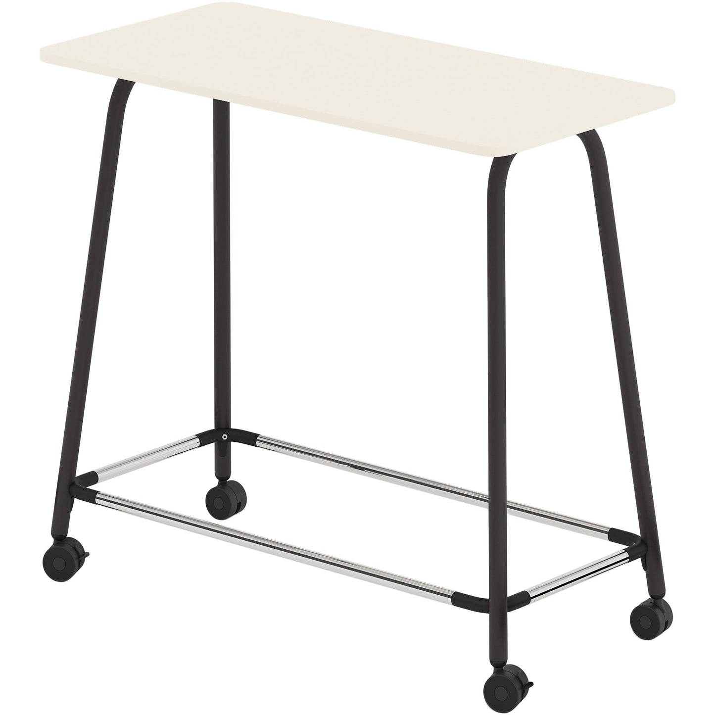 Stehtisch se:lab high desk agile 1.200 x 1.050 x 600 mm (B x H x T) Holz weiß