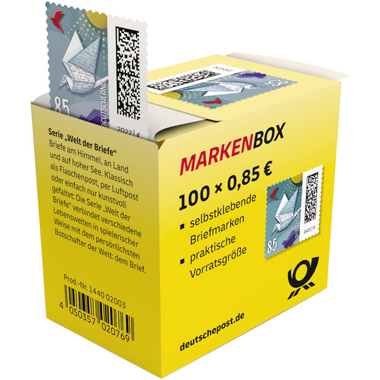 Briefmarke Welt der Briefe 0,85 Euro selbstklebend freie Motivauswahl nicht möglich 100 St./Pack.