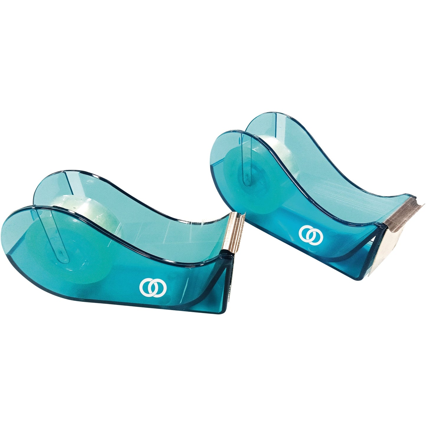 Soennecken Tischabroller oeco 19 mm x 10 m (B x L) inkl. 1 Rolle Klebefilm 19 mm x 10 m (B x L) ocean blue