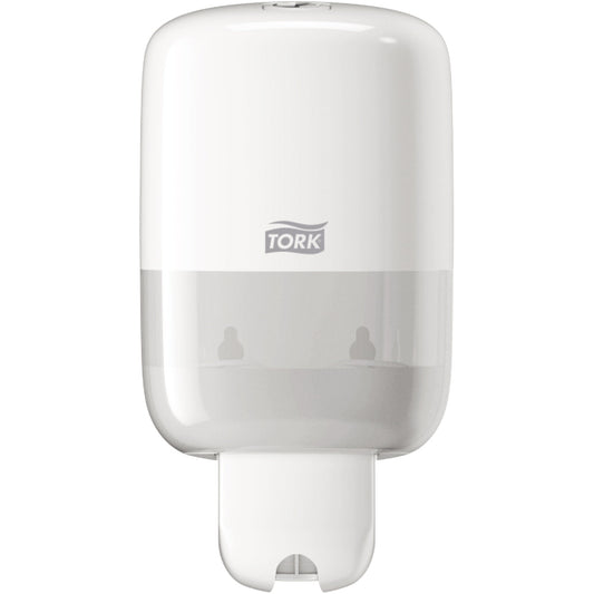 Tork Seifenspender Elevation Mini 11,2 x 21,1 x 11,4 cm (B x H x T) 0,475l Kunststoff weiß