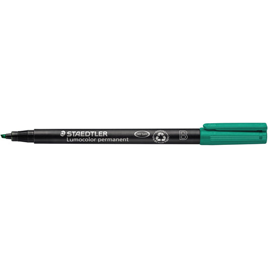 STAEDTLER® Folienstift Lumocolor® permanent 314 1-2,5mm grün nicht dokumentenecht