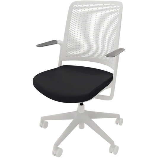 NowyStyl Bürodrehstuhl WithMe 42-54cm Synchronmechanik Rolle universell (für Hart- und Teppichböden) Kunststoff
