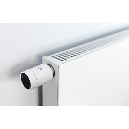 brennenstuhl® Thermostat Connect Zigbee HT CZ 01 Heizkörperventile Gewindemaß M30 x 1,5 mm 2.400MHz AA/Mignon inkl. 3 Adapter Danfoss (RA, RAV, RAVL)