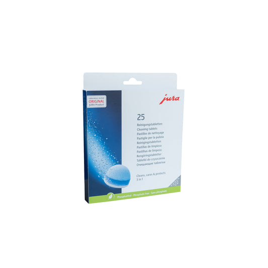 JURA Reinigungstablette 3-Phasen Kaffeevollautomaten 25 St./Pack.
