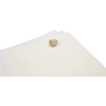 magnetoplan® Pinnwandnadel Design Wood Series 13 x 18 mm (Ø x L) Birkenholz natur 25 St./Pack.