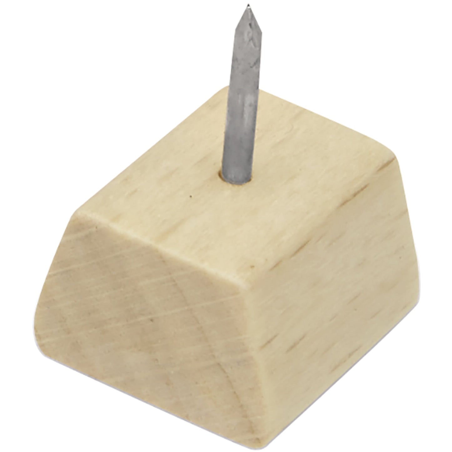 magnetoplan® Pinnwandnadel Design Wood Series 13 x 18 mm (Ø x L) Birkenholz natur 25 St./Pack.