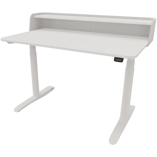 Schreibtisch se:desk home Maße: 1.200 x 650-1.280 x 700 mm (B x H x T) Holz weiß