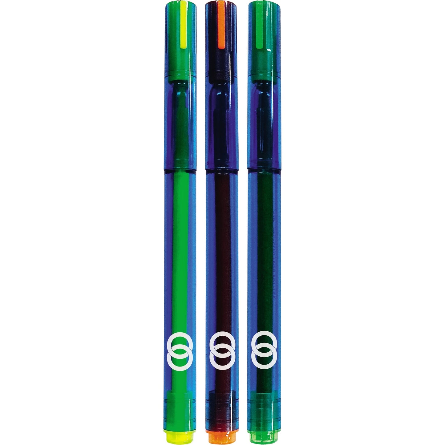 Soennecken Textmarker oeco 1-5mm farbig sortiert Keilspitze 3 St./Pack.