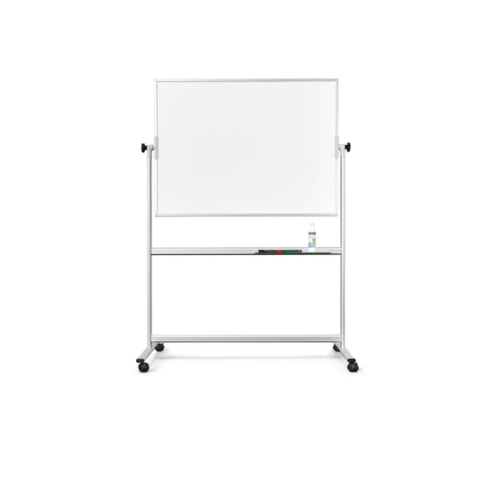 magnetoplan® Whiteboard Design CC mobil Maße der Oberfläche: 150 x 100 cm (B x H) Tafel magnethaftend beidseitig beschreibbar Stahl emailliert weiß