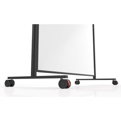 magnetoplan® Whiteboard Design Vario Maße der Oberfläche: 100 x 180 cm (B x H) Tafel magnethaftend beidseitig beschreibbar Stahl lackiert weiß