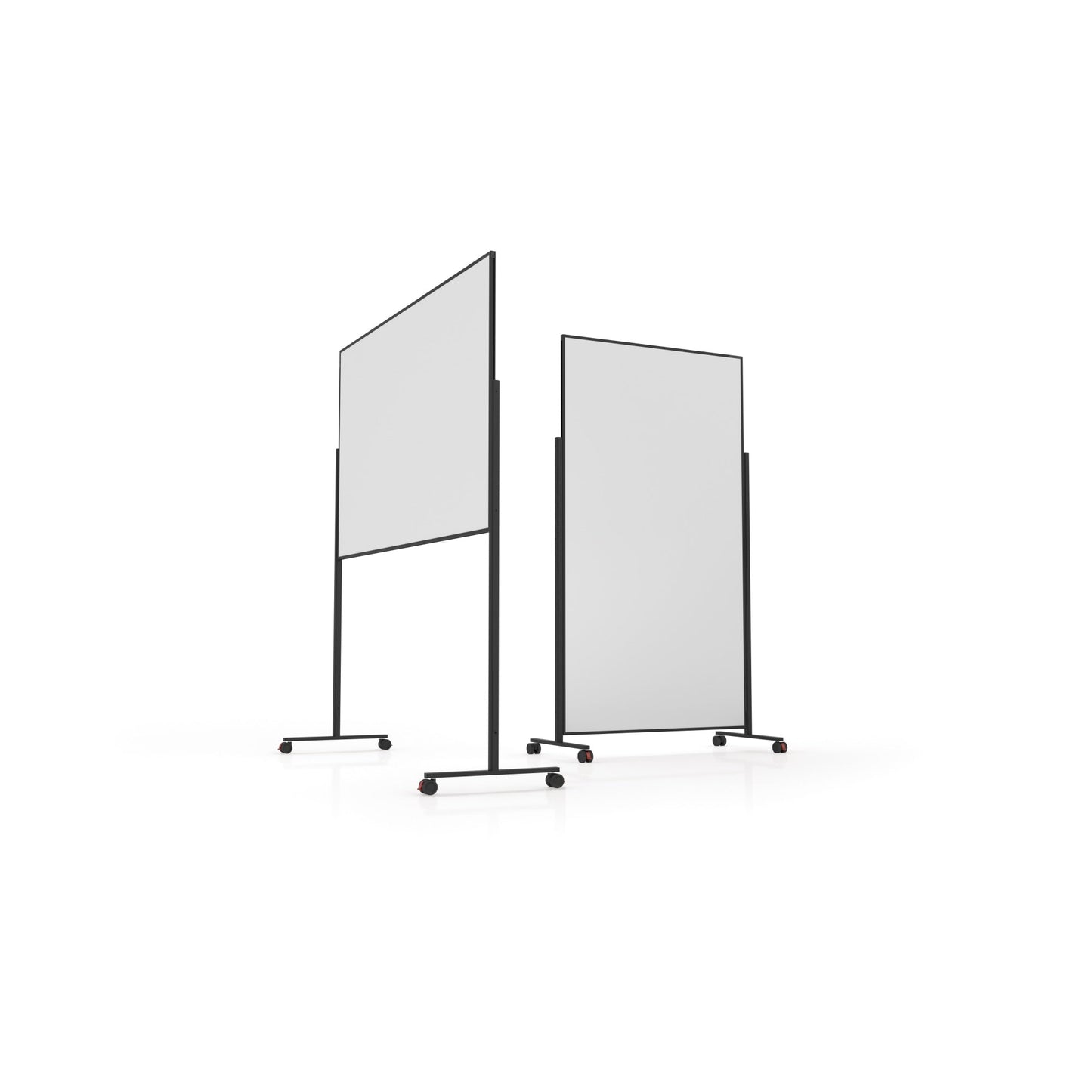 magnetoplan® Whiteboard Design Vario Maße der Oberfläche: 100 x 180 cm (B x H) Tafel magnethaftend beidseitig beschreibbar Stahl lackiert weiß