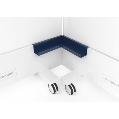 magnetoplan® Ablageschale Whiteboard Infinity Wall mobil 1141100 42 x 42 x 8,5 cm (B x H x T) Polyamid kobaltblau