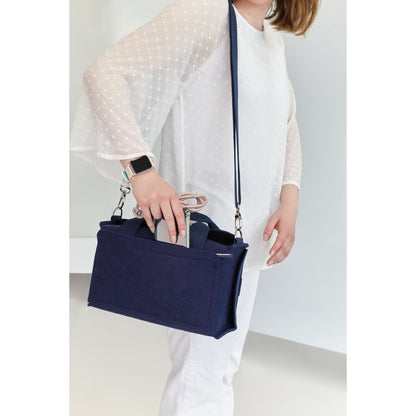 magnetoplan® Moderationstasche ecoAware 29 x 18 x 14,5 cm (B x H x T) 1.900 Teile Polyester, 100 % recycelt blau