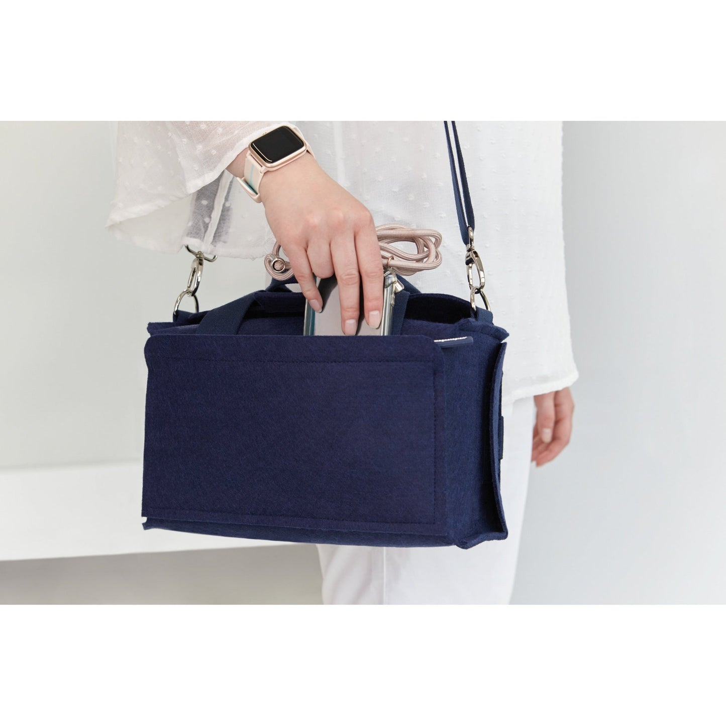 magnetoplan® Moderationstasche ecoAware 29 x 18 x 14,5 cm (B x H x T) 1.900 Teile Polyester, 100 % recycelt blau