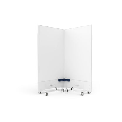 magnetoplan® Ablageschale Whiteboard Infinity Wall mobil 1141100 42 x 42 x 8,5 cm (B x H x T) Polyamid kobaltblau