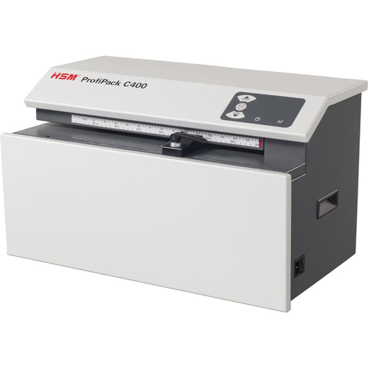 HSM® Karton-Perforator ProfiPack C400 61 x 37,5 x 39,5 cm (B x H x T) 135mm/s eisengrau/lichtgrau