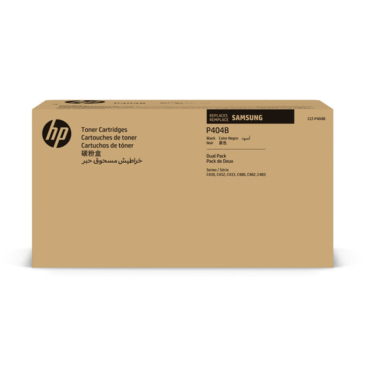 HP Toner Originalzubehör CLT-P404B ca. 2 x 1.500 Seiten schwarz 2 St./Pack.