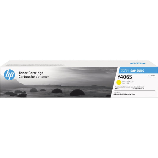 HP Toner Originalzubehör CLT-Y406S ca. 1.000 Seiten gelb