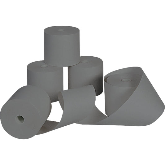 Soennecken Additionsrolle Registrierkassen 44 mm x 45 m (B x L) 12mm 60g/m² grau 5 St./Pack.