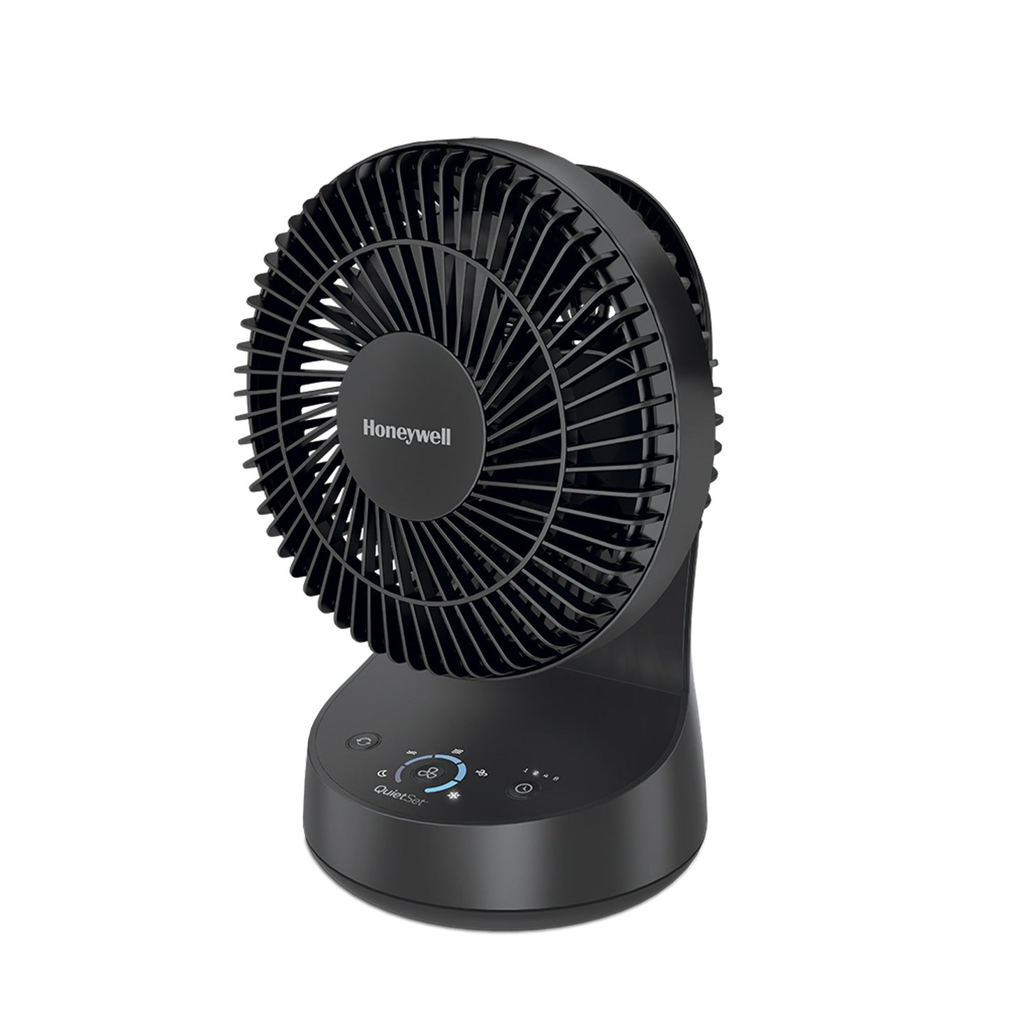 Honeywell® Tischventilator QuietSet 34W 2 Leistungsstufen Netzbetrieb schwarz
