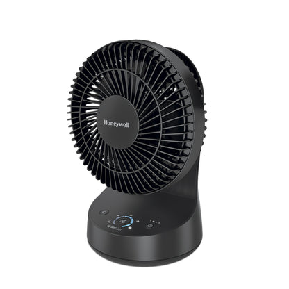 Honeywell® Tischventilator QuietSet 34W 2 Leistungsstufen Netzbetrieb schwarz