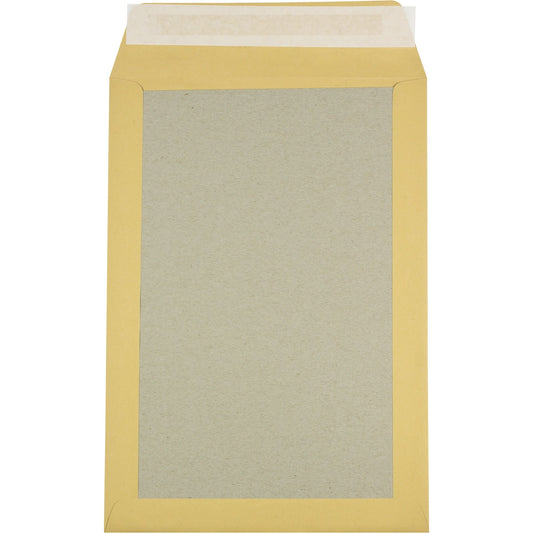 Soennecken Papprückwandtasche DIN C4 ohne Fenster 120g/m² mit Haftklebung Papier natronbraun 100 St./Pack.