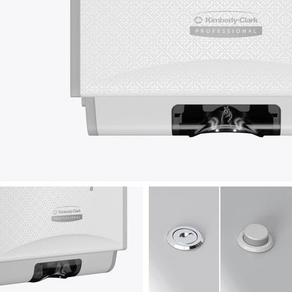 KIMBERLY-CLARK PROFESSIONAL Seifenspender ICONT Scott® Schaumseife ControlT 6345, Handdesinfektion ControlT 6393, Kleenex® Handdesinfektion 6383, Schaumseife BotanicsT 6396 20,32 x 12,07 x 35,6 cm (B x H x T) 1,2l
