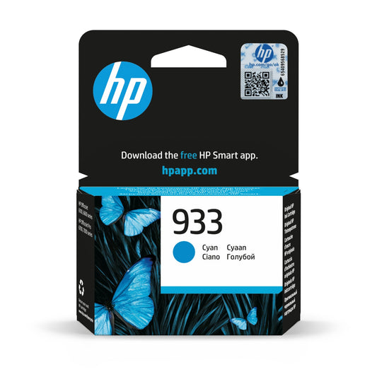 HP Tintenpatrone Originalzubehör 933 ca. 330 Seiten cyan 4ml