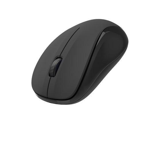 Hama Optische PC Maus MW-300 V2 Links- und Rechtshänder nicht ergonomisch USB-A 10m Batterie inkl. USB-Empfänger schwarz