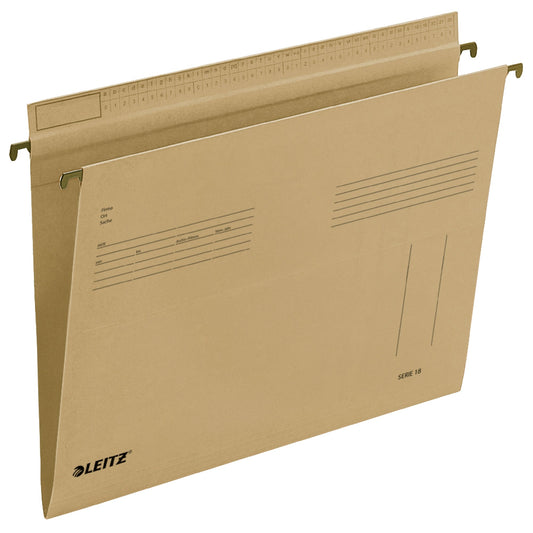 Leitz Hängemappe SERIE 18 DIN A4 250g/m² Karton braun 25 St./Pack.
