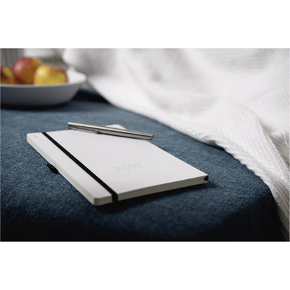 Chronoplan Buchkalender White Edition 2026 DIN A5 1 Woche/2 Seiten Karton, folienlaminiert weiß
