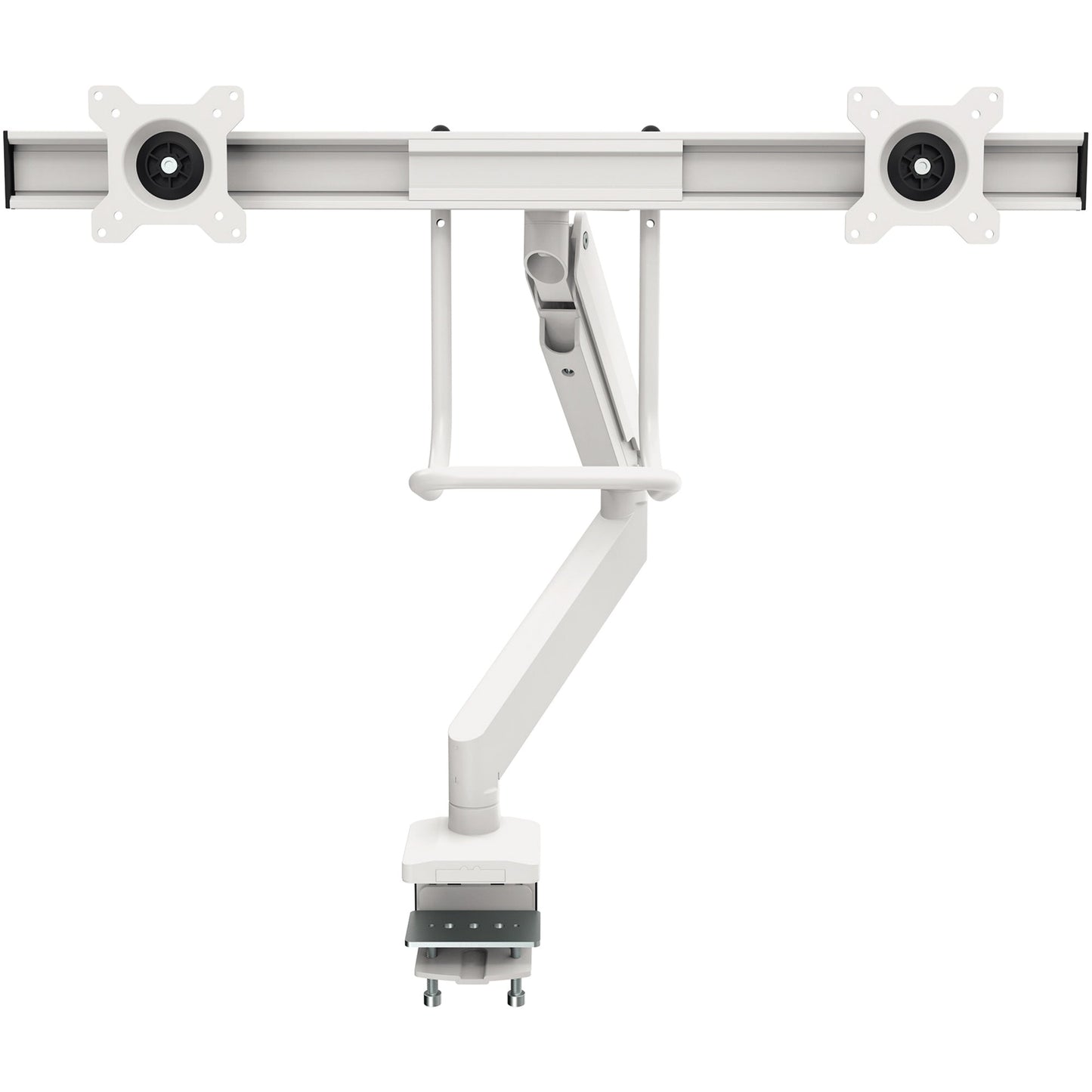Fellowes® Monitorschwenkarm EppaT Crossbar 2 x 8kg Metall weiß