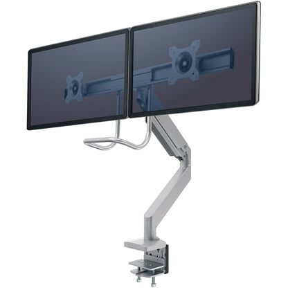 Fellowes® Monitorschwenkarm EppaT Crossbar 2 x 8kg Metall silber